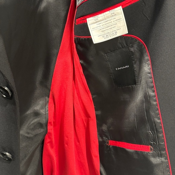 ✨Host pick✨Tahari Black Sport Coat Classic Tailored Blazer NWOT - Picture 6 of 10